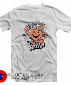 Kool Aid Break Through Wall Pitcher Vintage T-Shirt On Sale Kool Aid Break Through Wall Pitcher Vintage T-Shirt On Sale