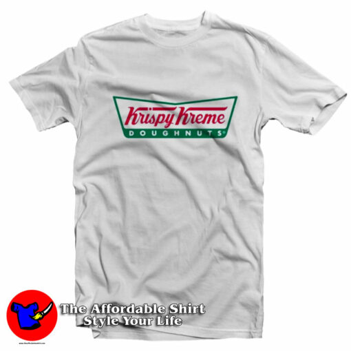 Krispy Kreme Doughnuts Logo Unisex T-Shirt On Sale