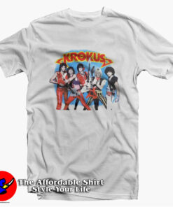 Krokus Rock 1984 The Nation Tour Unisex T-Shirt On Sale Krokus Rock 1984 The Nation Tour Unisex T-Shirt On Sale