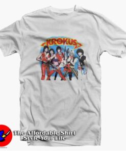 Krokus Rock 1984 The Nation Tour Unisex T-Shirt On Sale Krokus Rock 1984 The Nation Tour Unisex T-Shirt On Sale