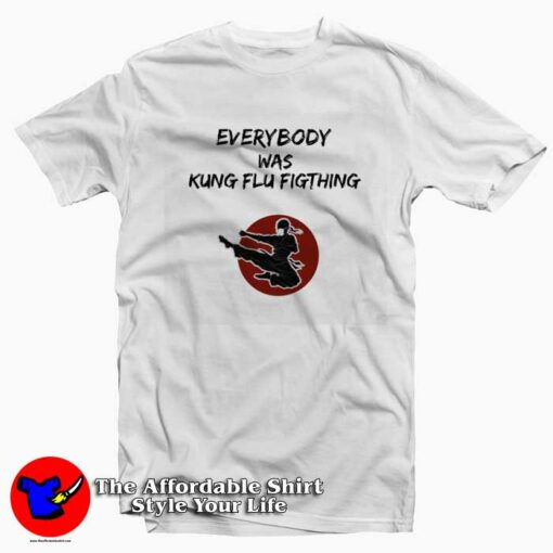 Kung Flu Fighters Graphic T Shirt Cheap