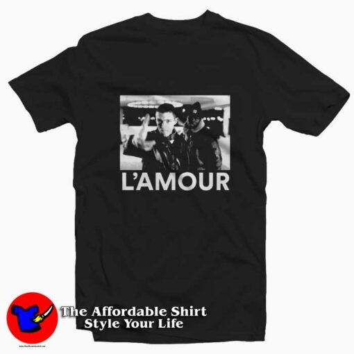 LA HAINE x L’AMOUR Toujours Unisex T-shirt On Sale