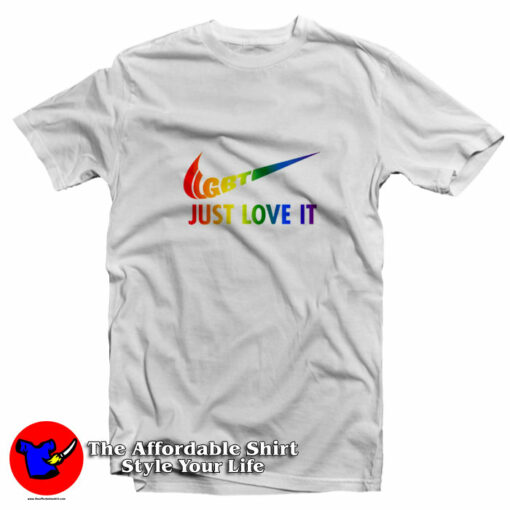 LGBT Just Love LGBT Pride Parody Unisex T-Shirt On Sale