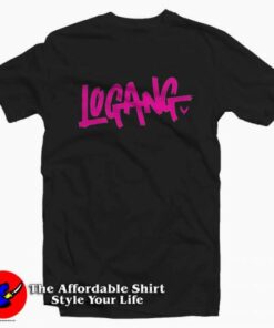 LOGANG Hot Pink Graphic T Shirt Cheap 2