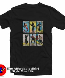 La Familia Loteria Mexican Bingo Unisex T-Shirt On Sale