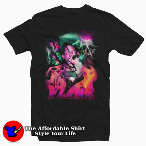 La Flame Vintage inspired 90’s Rap T-Shirt Men’s Women’s Shirt