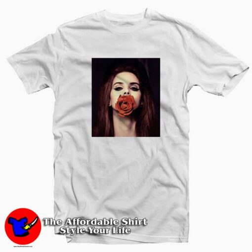 Lana Del Rey Rose Are Red Unisex T-shirt On Sale