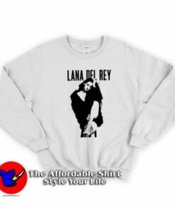Lana Del Rey Sexy Pose Pop Rock Unisex Sweatshirt On Sale Lana Del Rey Sexy Pose Pop Rock Unisex Sweatshirt On Sale
