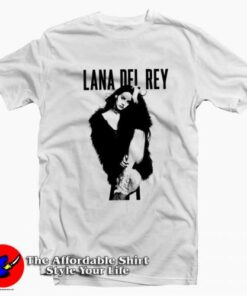 Lana Del Rey Sexy Pose Pop Rock Unisex T-shirt On Sale Lana Del Rey Sexy Pose Pop Rock Unisex T-shirt On Sale