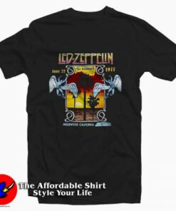 Led Zeppelin 1977 Inglewood Concert Tee Shirts