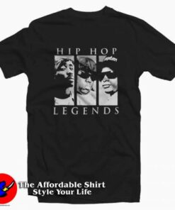 Legend Hip Hop Tupac Easy E Biggie T-shirt On Sale