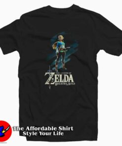 Legend of Zelda Breath of the Wild Princess T-shirt On Sale