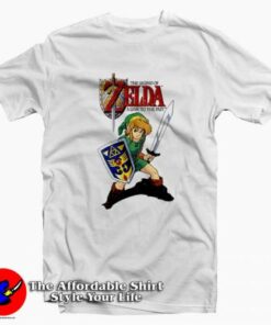 Legend of Zelda Link To The Past Cartoon T-Shirt On Sale Legend of Zelda Link To The Past Cartoon T-Shirt On Sale