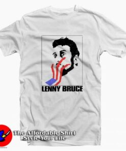 Lenny Bruce Vintage Retro Punk Comedy Graphic T-Shirt On Sale Lenny Bruce Vintage Retro Punk Comedy Graphic T-Shirt On Sale