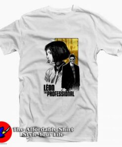 Leon The Professional Cinema Movie Poster T-shirt On Sale