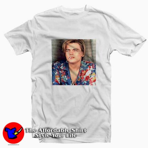 Leonardo DiCaprio Romeo and Juliet Graphic T-Shirt On Sale