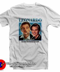 Leonardo Dicaprio Laughing Unisex T-Shirt On Sale 1 Leonardo Dicaprio Laughing Unisex T Shirt On Sale 2