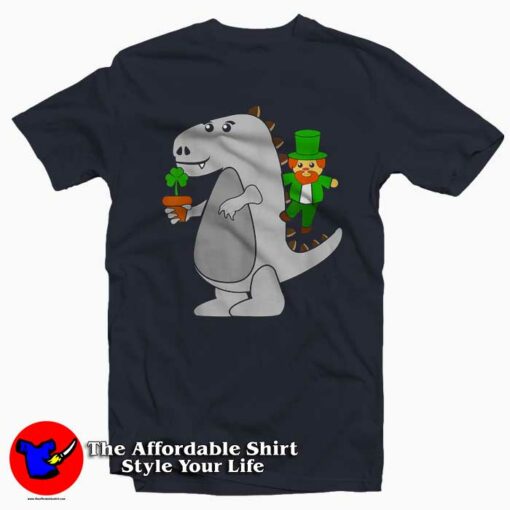 Leprechaun Dragon Clover Toddler St. Patrick’s Day T-Shirt