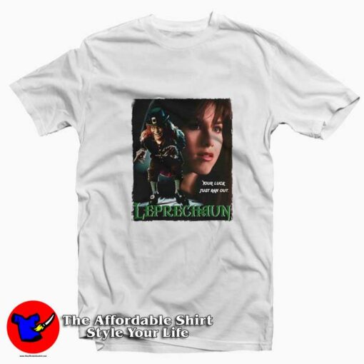 Leprechaun Jennifer Aniston Luck Of Irish T-shirt On Sale