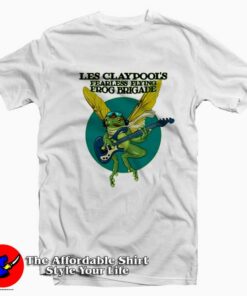Les Claypool’s Fearless Flying Frog Brigade T-Shirt On Sale