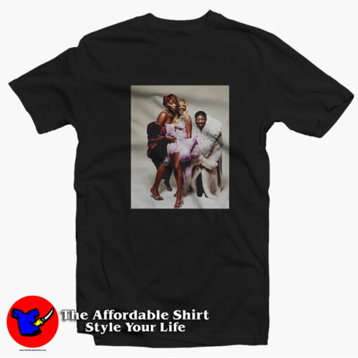 Lil Kim Mary J Blige And Missy Elliot Unisex T-shirt On Sale