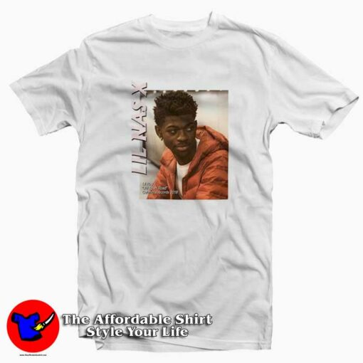 Lil Nas X Magazine Old Town Road Western T-shirt On Sale