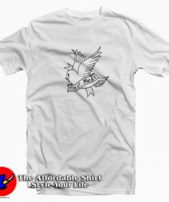 Lil Peep Blanc Cry Baby Bird Unisex T shirt On Sale 2