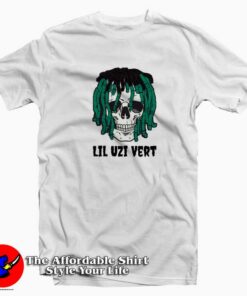 Lil Uzi Vert Skull Face Rapper T-Shirt Cheap
