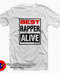 Lil Wayne Best Rapper Alive Graphic T Shirt On Sale 2