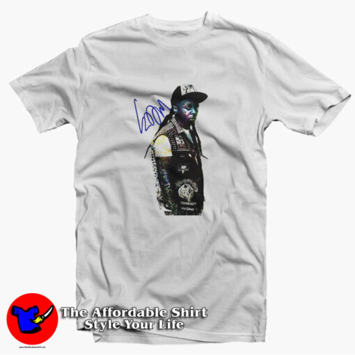 Lil Wayne Photo with Signature Special Vintage T-shirt On Sale