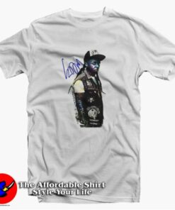Lil Wayne Photo with Signature Special Vintage T shirt On Sale 2