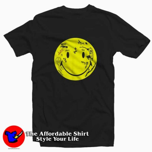 Lil Wayne Tattoo Smiley Rap HIp Hop T-shirt On Sale