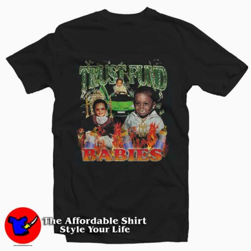 Lil Wayne Trust Fund Babies Vintage Bootleg T-Shirt On Sale