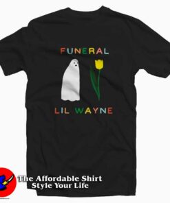 Lil Wayne x Lorien Stern Ghost Flower T shirt Unisex On Sale 1