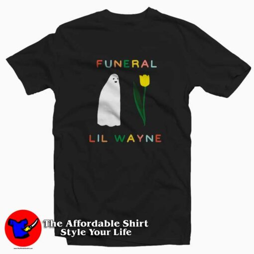 Lil Wayne x Lorien Stern Ghost Flower T-shirt Unisex On Sale