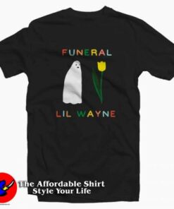 Lil Wayne x Lorien Stern Ghost Flower T shirt Unisex On Sale 2