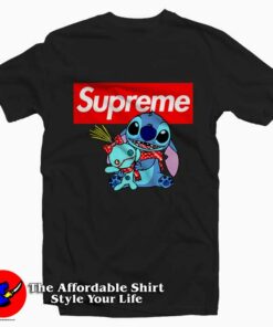 Lilo And Stitch  x Supreme Tee Shirts