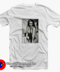 Lily Munster Spiderweb Bikini Graphic Unisex T Shirt On Sale 1