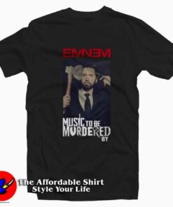 Limited Eminem Music to Be Murdered By T-shirt On Sale