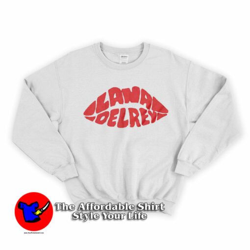 Lips Lana Del Rey Peyote Inspired Hip Hop Sweatshirt On Sale