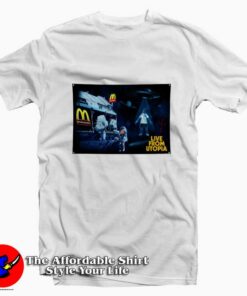 Live from Utopia Travis Scott x McDonald’s T-shirt Official Cheap