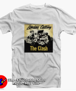 London Calling And Armagideon Time Vintage T-Shirt On Sale