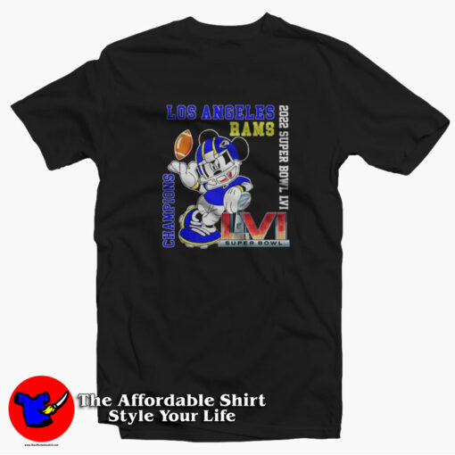 Los Angeles Champion Super Bowl LVI T-shirt On Sale