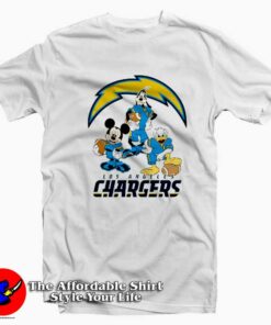 Los Angeles Chargers Vintage Parody Unisex T shirt On Sale 1