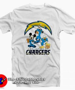 Los Angeles Chargers Vintage Parody Unisex T shirt On Sale 2