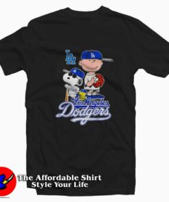 Los Angeles Dodgers Charlie Brown Unisex T-shirt On Sale