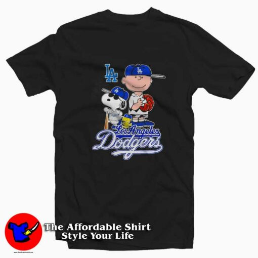 Los Angeles Dodgers Charlie Brown Unisex T-shirt On Sale