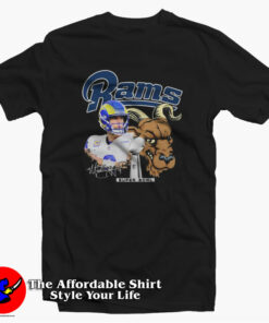 Los Angeles Rams Matthew Stafford Super Bowl T-shirt On Sale