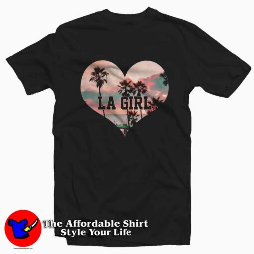 Los Angeles Vintage Retro California T-Shirt Cheap