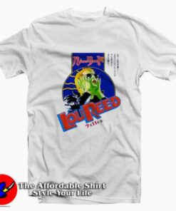 Lou Reed Glam Rock Retro Japanese Vintage T-shirt On Sale 1 Lou Reed Glam Rock Retro Japanese Vintage T shirt On Sale 2
